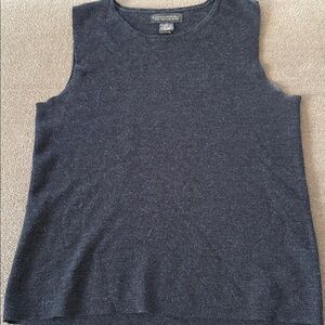 Banana Republic Italian Merino Wool Sweater Vest Size Medium (TD)